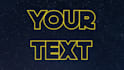 create star wars intro opening text crawl