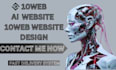 design your website on 10web, using 10web website builder