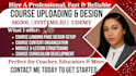 setup online course, course creation, uploading on lms, skool, graphy or moodle