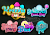 make ice cream, candy, chocolate, bakery, sweets, food logo