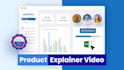 create animated saas explainer video, saas demo video