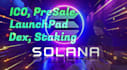launch solana presale, launchpad with jito bundling, staking