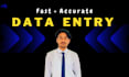 do fast accurate data entry