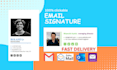 create clickable email signature, HTML email signature