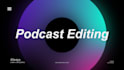 make an atmospheric video podcast