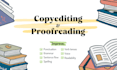 quickly copyedit and proofread 1000 words or less