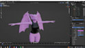 rig, texture and animate 3d vrchat avatars, furry humanoid clothing