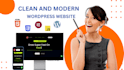 develop a custom, professional wordpress website
