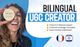 make your ugc video in french or hebrew
