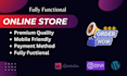 design wordpress ecommerce store, woo commerce website