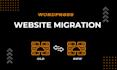 do backup and wordpress website migration from one server to another
