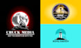 do modern business logo design with copyrights