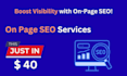 technical and on page seo, schema markup, niche research