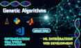 do genetic algorithm in matlab, python and pso optimization