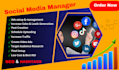 be your social media manager and virtual assistant