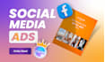 do facebook, instagram post and ad creative