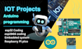 do iot projects, arduino programming for arduino uno, esp32 and embadded system