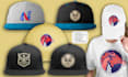 create custom embroidery designs for your hat caps and snapbacks in 12 hours