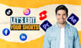 create viral reels for instagram, tiktok, and youtube shorts