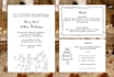 hand paint your wedding invitations and stationery