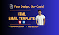 convert design to responsive HTML email template