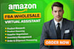 be your expert amazon fba wholesale virtual assistant