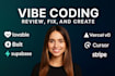 review, fix your vibe code or make custom web application with vibe coding