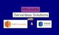 build serverless backend using AWS lambda functions dynamodb