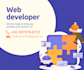 be your front end web developer using HTML,CSS, bootstrap,react js and jquery