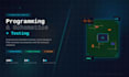 do programming, circuit schematics and testing