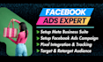 setup meta business suite, ads account and facebook page
