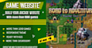 create 2d or 3d javascript game, app or website on pc, android, switch