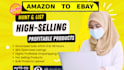 do amazon to ebay dropshipping top listings