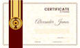 design custom diploma, professional award, certificate, template
