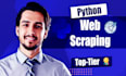 be your python web scraper for web scraping, data extraction and automation