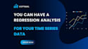 run a regression on time series data