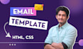 make HTML email template, responsive email design