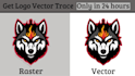 do logo vector, vector creations, raster to vector, image to vector tracing