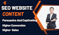 be an expert SEO content writer and  copywriter
