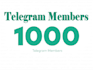 do 1000 real telegram group members and subscribers