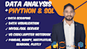 data analysis with phython and sql