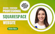 build squarespace website, design or redesign squarespace website development