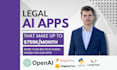 build legal, law, compliance, paralegal, case management, regulations ai app