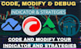 code and modify strategy in ninjatrader, quantower, ctrader and tradingview