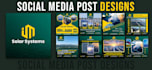 create social media posts for your brand