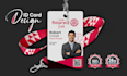 design a creative id card within 24 hours