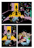 dark horror comic page with bold shadow