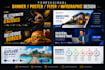 design professional posters flyers banners  infographics