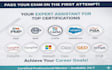 help to get comptia, pmp, safe, AWS and IT certifications