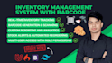 build inventory management and inventory system with barcode scanner